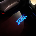 LOGOTIPO DE JOHN COOPER PROJECROTR LIGHTS Nr.110 (cantidad 1 = 2 logo película / 2 luces de puerta)