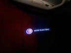 MINI ELECTRIC LOGO PROJECROTR LIGHTS Nr.61 (quantité 1 = 2 Logo Film / 2 feux de porte)