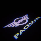 MINI PACEMAN LOGO PROJECROTR LIGHTS Nr.142 (Menge 1 = 2 Logo Film / 2 Türleuchten)