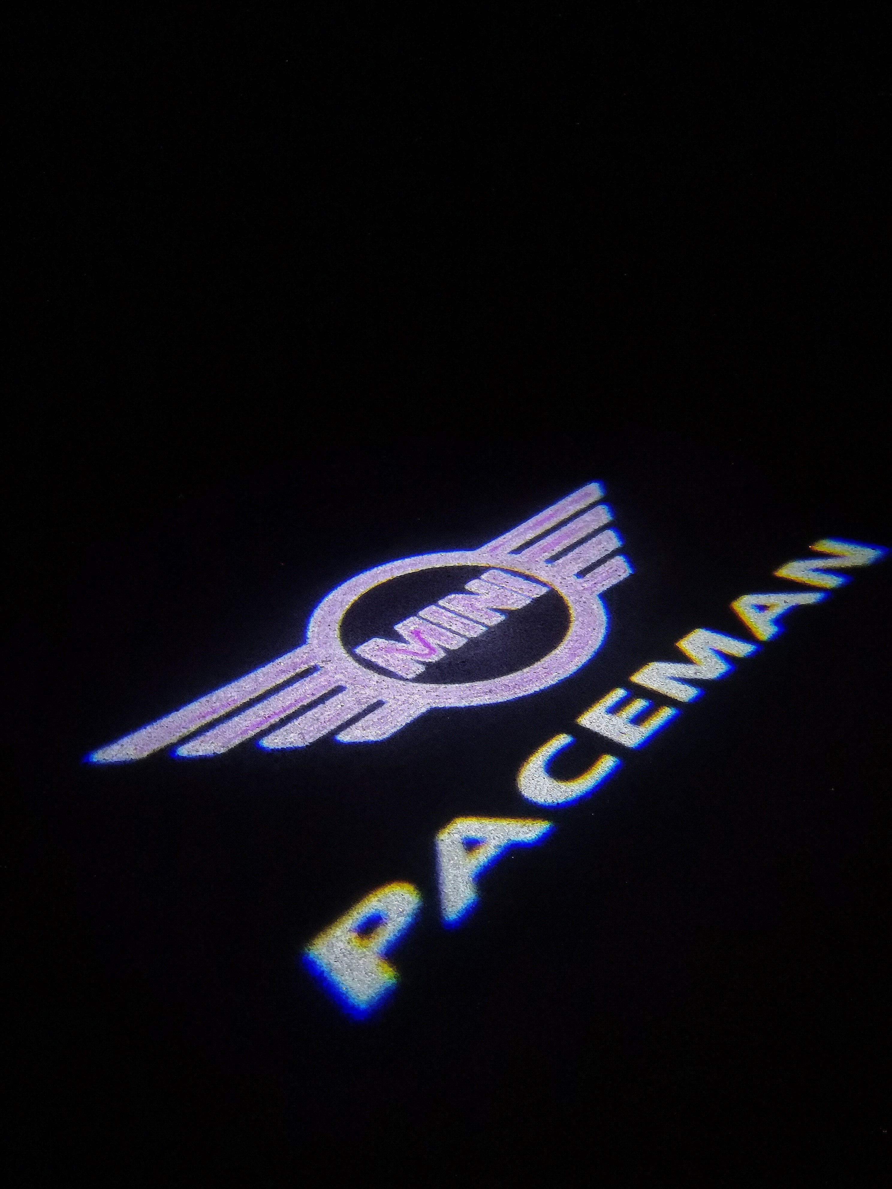 PACEMAN LOGO PROJECROTR أضواء Nr.146 (كمية 1 = 2 شعار فيلم / 2 أضواء الباب)
