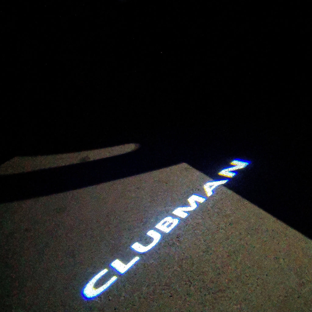 CLUBMAN LOGO PROJECTOR LIGHTS Nr.69 (Menge 1 = 2 Logo Film / 2 Türlichter)