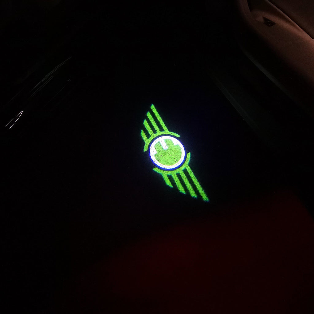 PROJECROTR LIGHTS MINI ELECTRIC LOGO Nr.101 (quantité 1 = 2 Film Logo / 2 feux de porte)