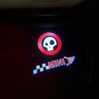 MINI LOGO PROJECTOR LIGHTS Nr.11 (Menge 1 = 2 Logo Film / 2 Türlichter)