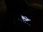 MINI CLUBMAN LOGO PROJECROTR أضواء Nr.126 (كمية 1 = 2 شعار فيلم / 2 أضواء الباب)