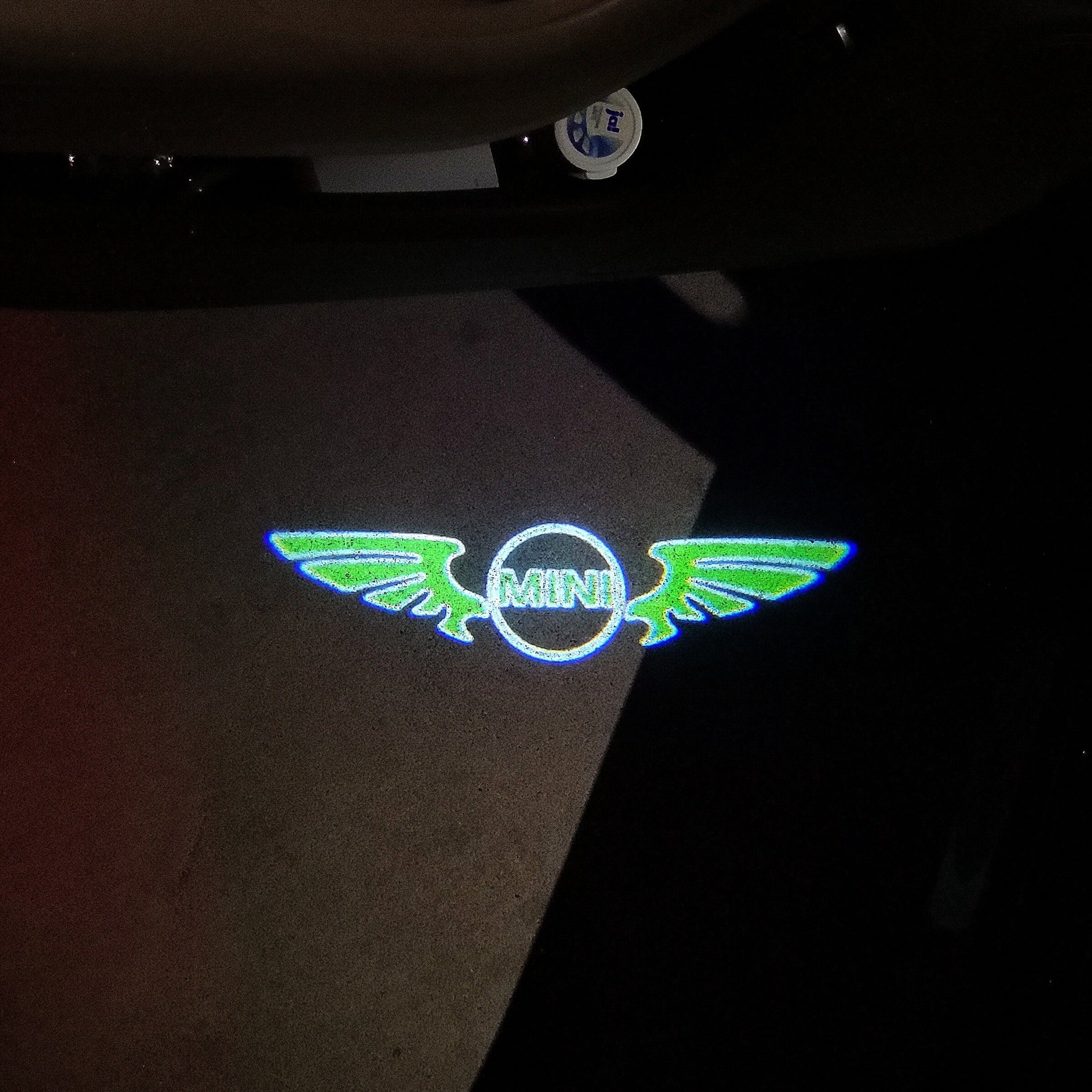 MINI LOGO PROJECROTR LIGHTS Nr.48 (quantité 1 = 2 Logo Film / 2 feux de porte)