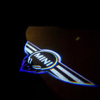 MINI LUCES DE PROYECTOR CON LOGO Nr.15 (cantidad 1 = 2 Película de Logo / 2 luces de puerta)