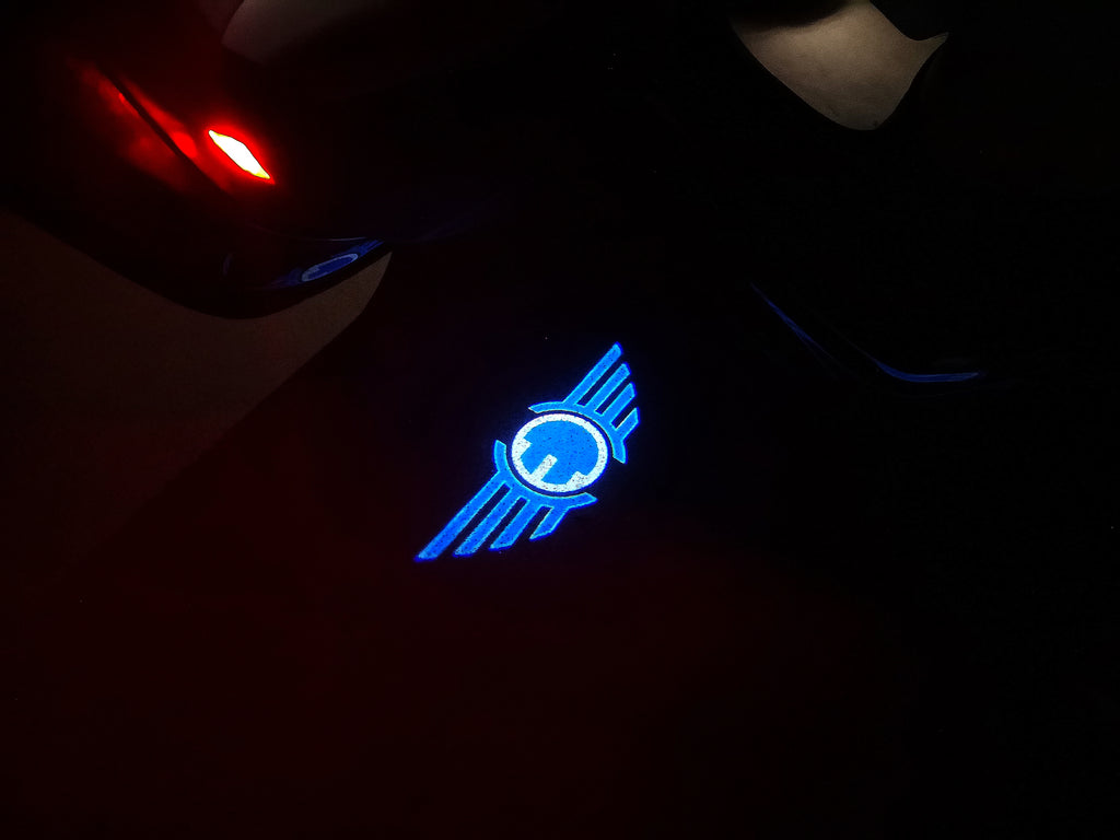 PROJECROTR LIGHTS MINI ELECTRIC LOGO Nr.100 (quantité 1 = 2 Film Logo / 2 feux de porte)