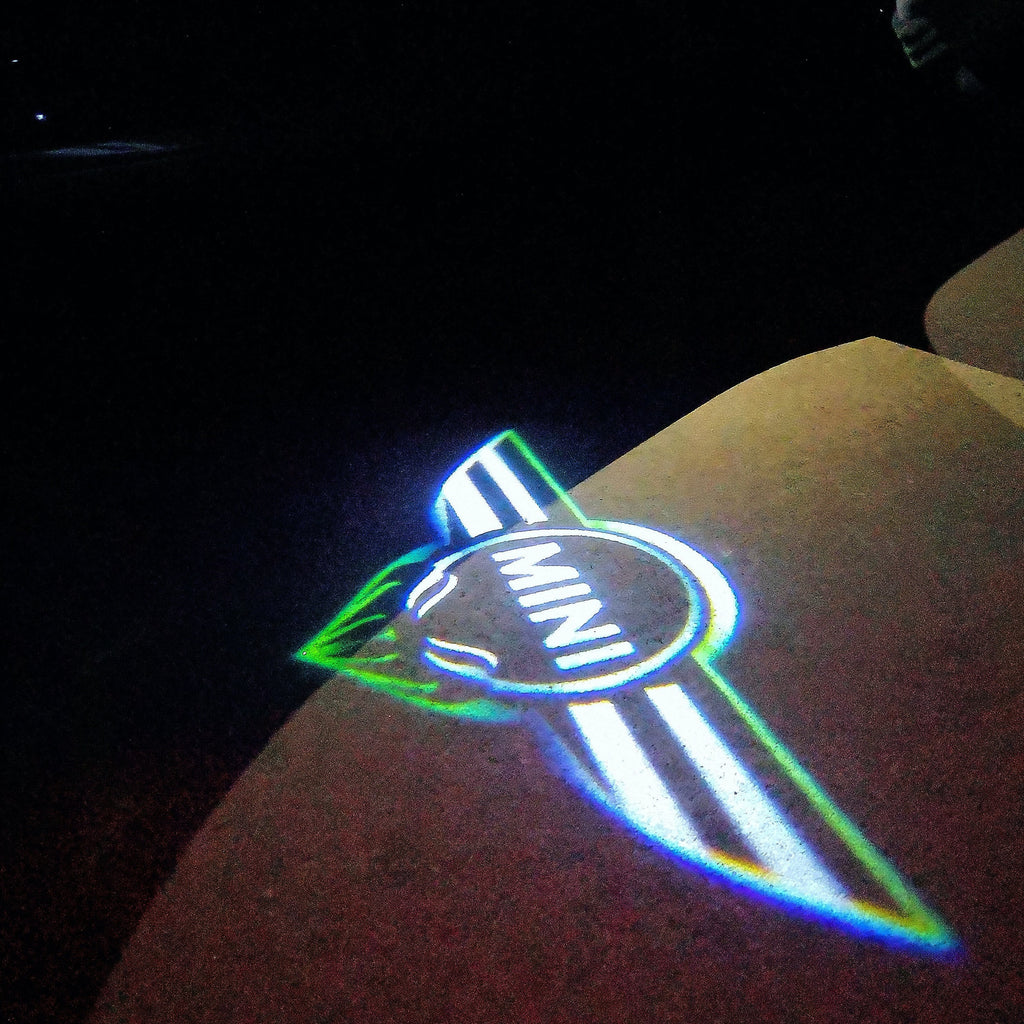 PROJECTEURS MINI LOGO N ° 16 (quantité 1 = 2 Film Logo / 2 lumières de porte)