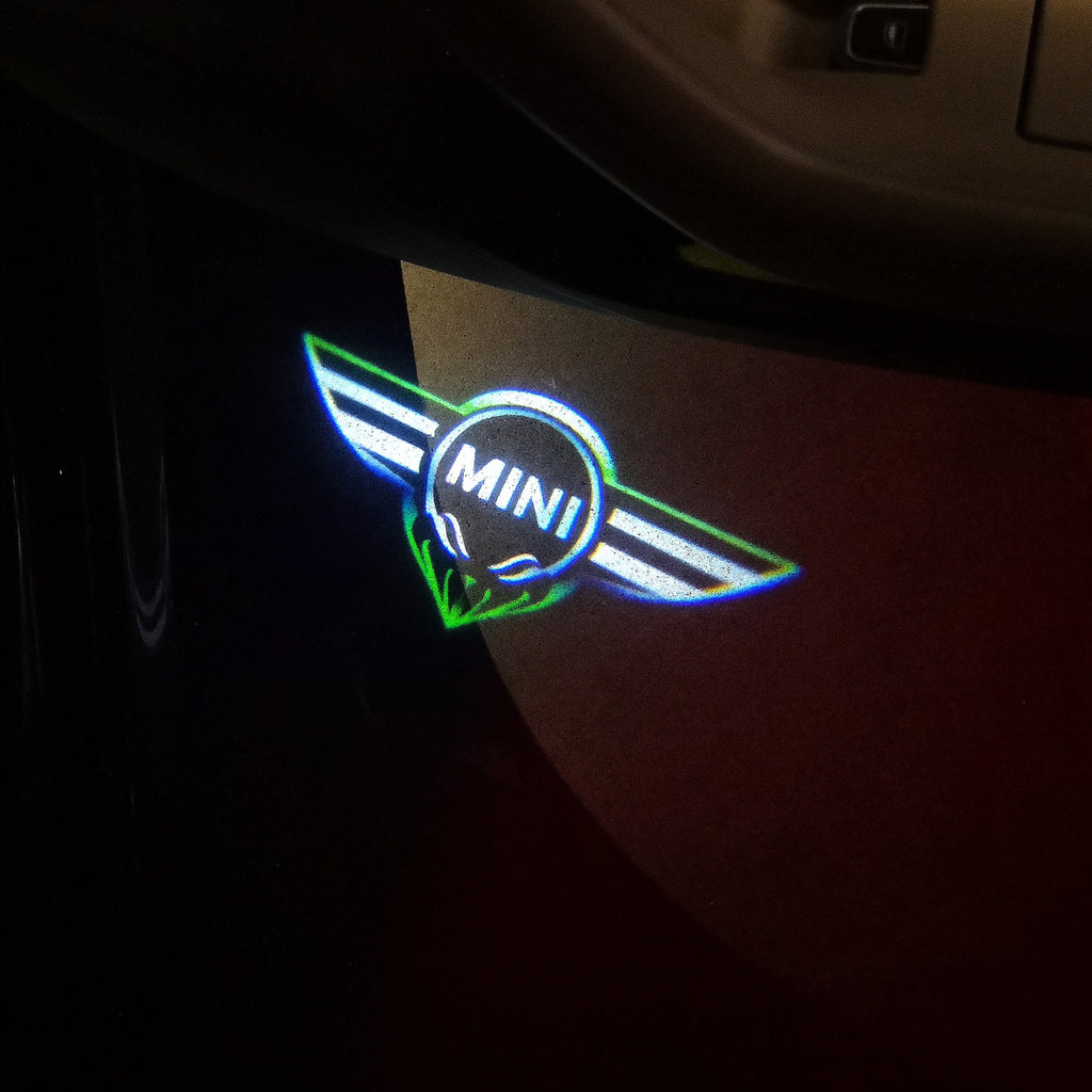 PROJECTEURS MINI LOGO N ° 16 (quantité 1 = 2 Film Logo / 2 lumières de porte)