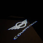 LUCES DE PROYECTOR CON LOGO DE COUNTRYMAN Nr.136 (cantidad 1 = 2 Película de Logo / 2 luces de puerta)