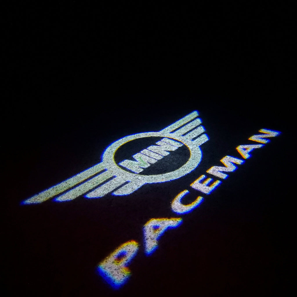MINI PACEMAN LOGO PROJECROTR أضواء Nr.132 (كمية 1 = 2 شعار فيلم / 2 أضواء الباب)