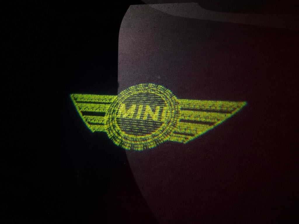 MINI LOGO PROJECROTR LIGHTS Nr.60 (Anzahl 1 = 2 Logo Film/2 Türleuchten)
