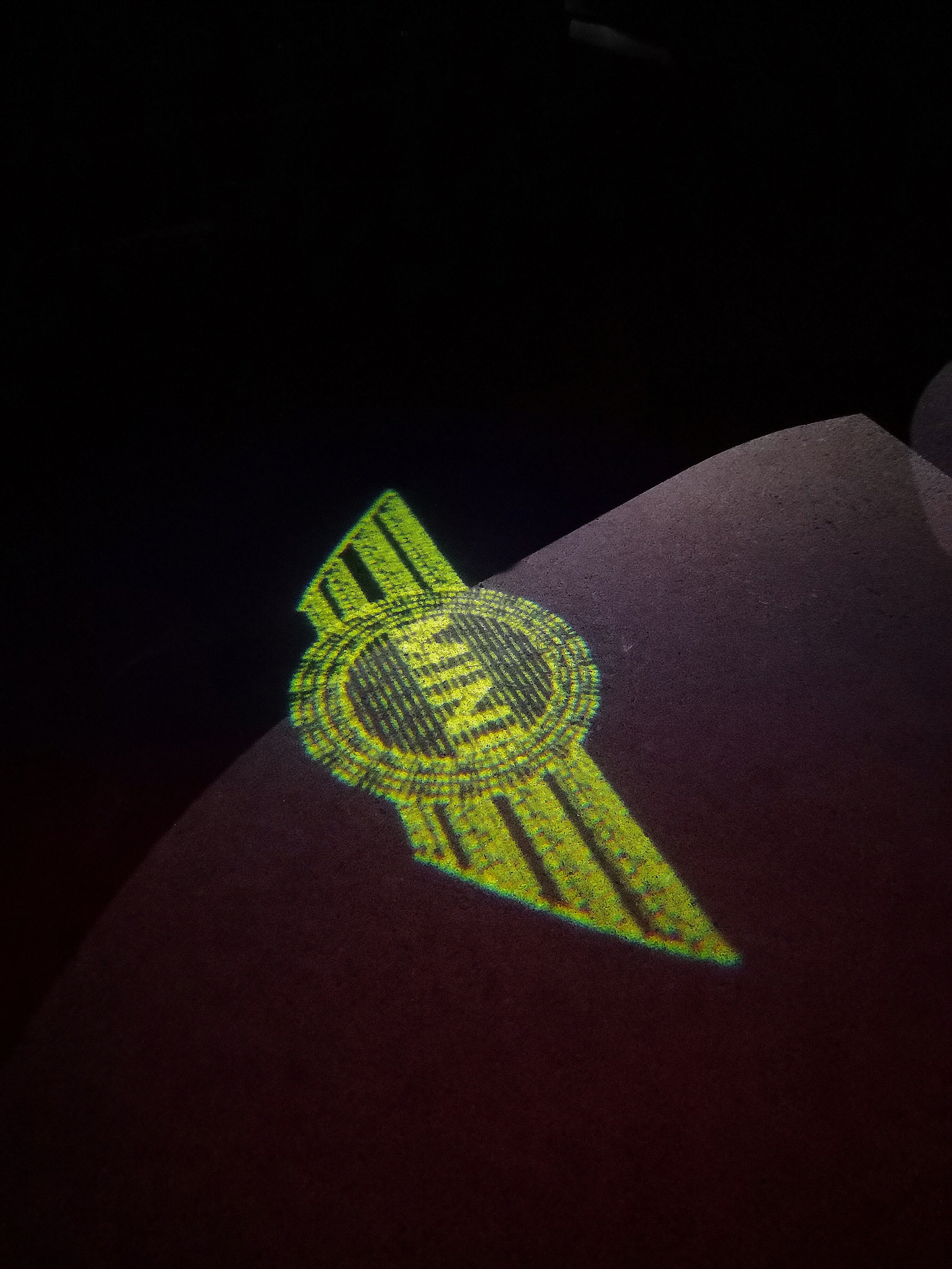 MINI LOGO PROJECROTR LIGHTS Nr.60 (quantité 1 = 2 Logo Film / 2 feux de porte)