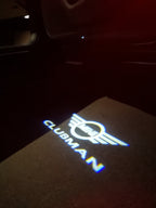 MINI CLUBMAN LOGO PROJECTOR LIGHTS Nr.135 (Menge 1 = 2 Logo Film / 2 Türlichter)
