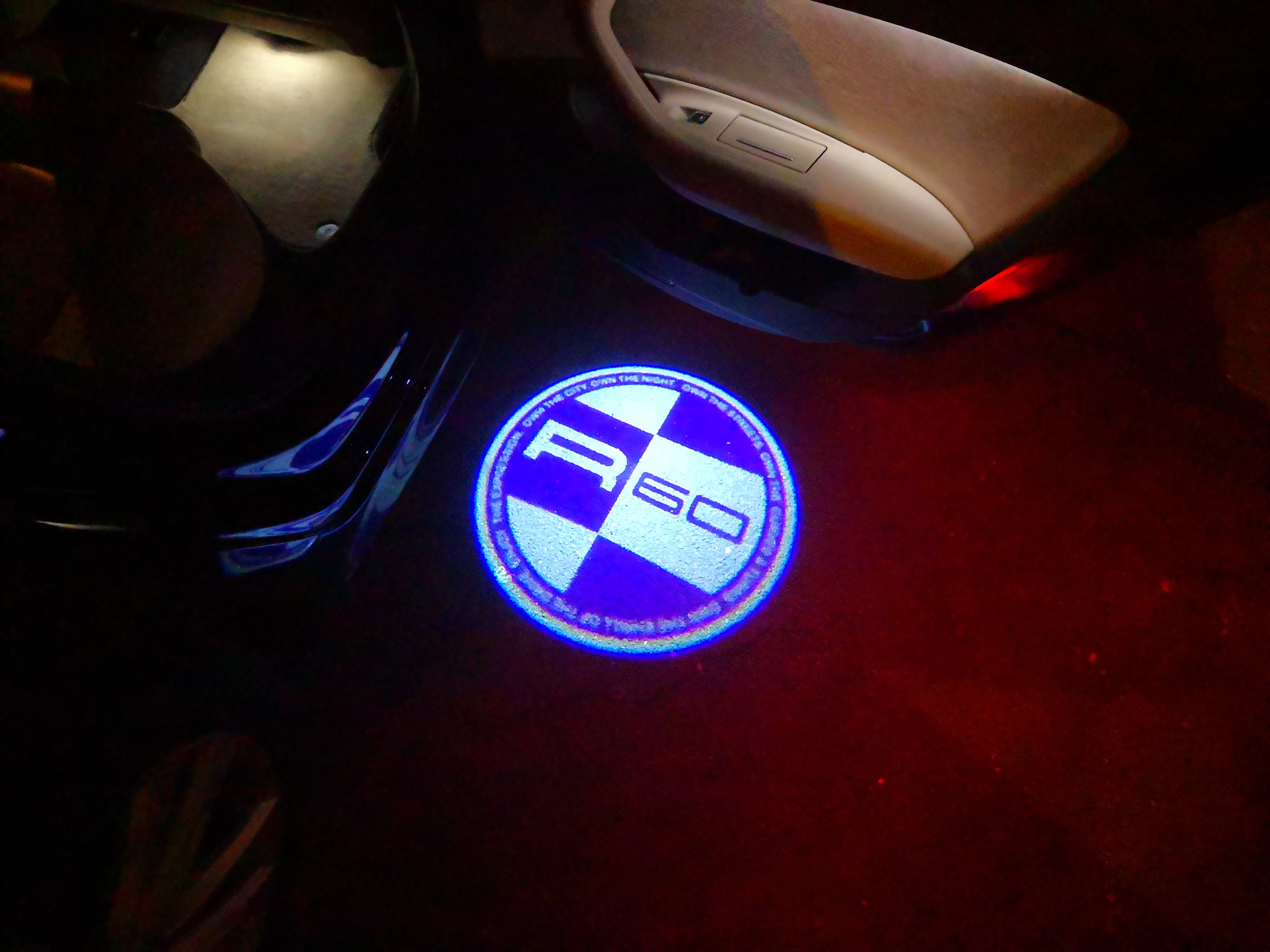 MINI R 60 LOGO PROJECROTR LIGHTS Nr.151 (Menge 1 = 2 Logo Film / 2 Türleuchten)