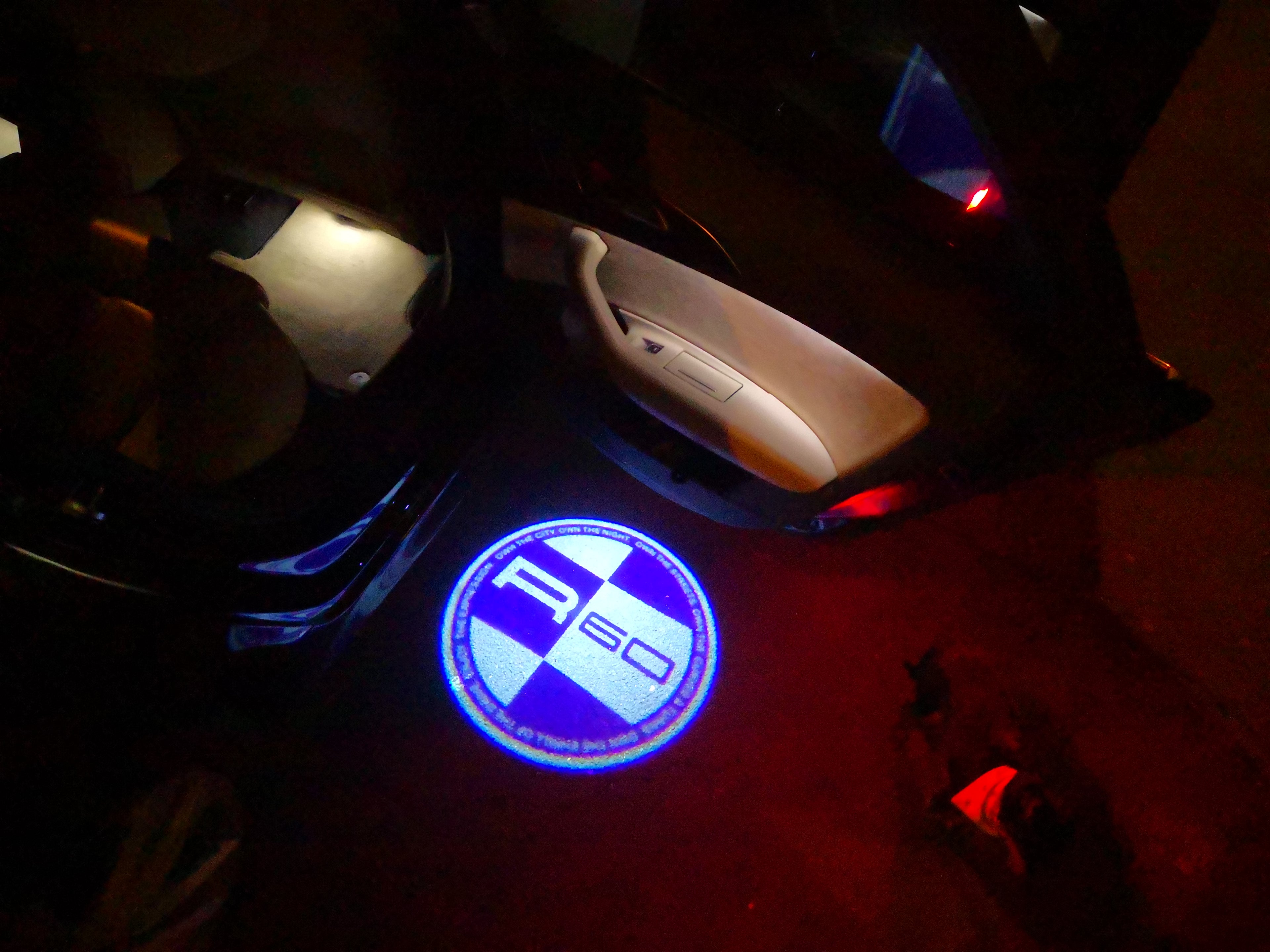 MINI R 60 LOGO PROJECROTR LIGHTS Nr.151 (Menge 1 = 2 Logo Film / 2 Türleuchten)