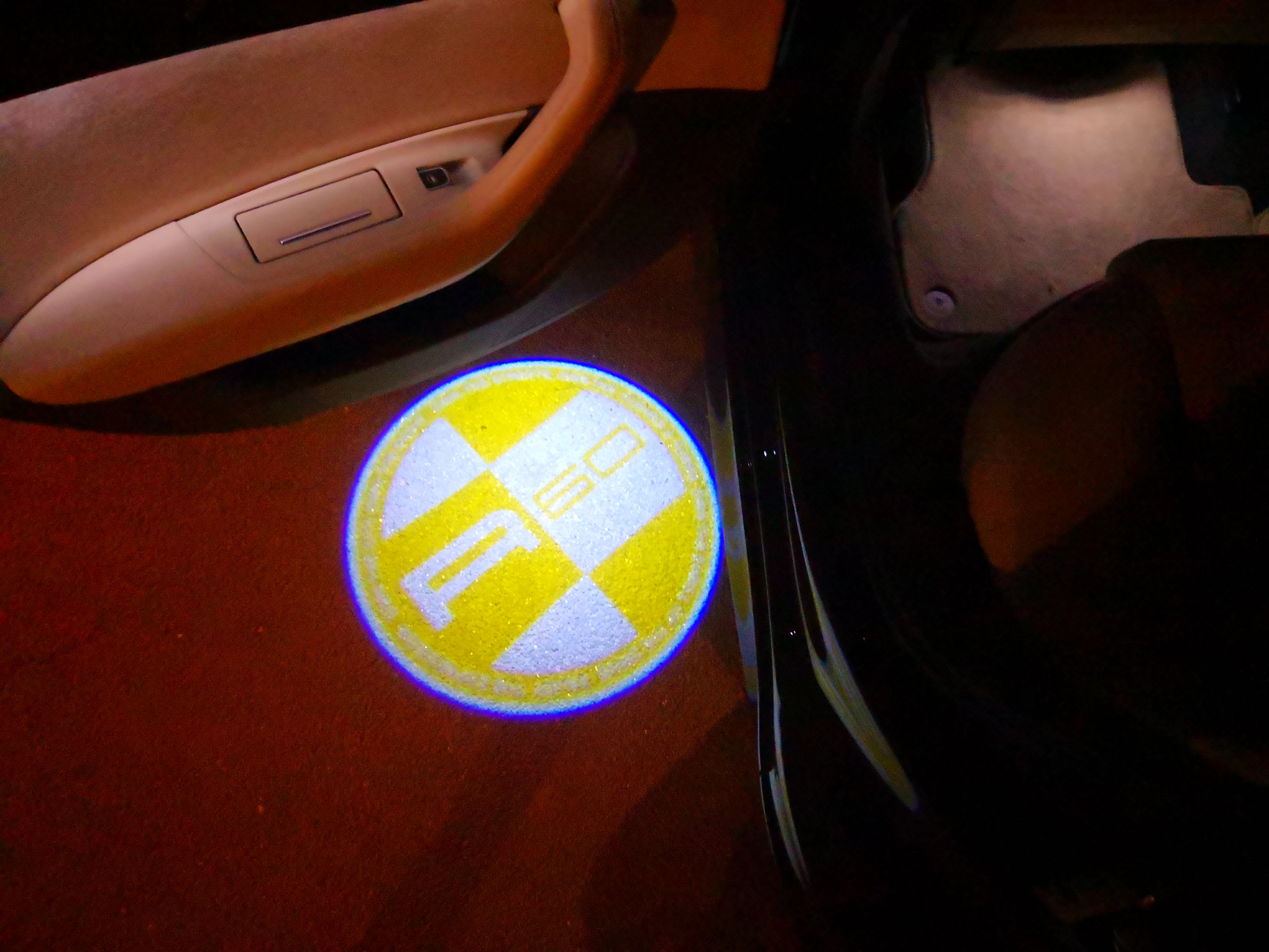 MINI R 60 LOGO PROJECROTR LIGHTS Nr.153 (quantité 1 = 2 Logo Film / 2 feux de porte)