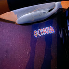 SKODA LOGO PROJECTOR LIGHTS Nr.101 (quantité 1 = 2 Film Logo / 2 lumières de porte)
