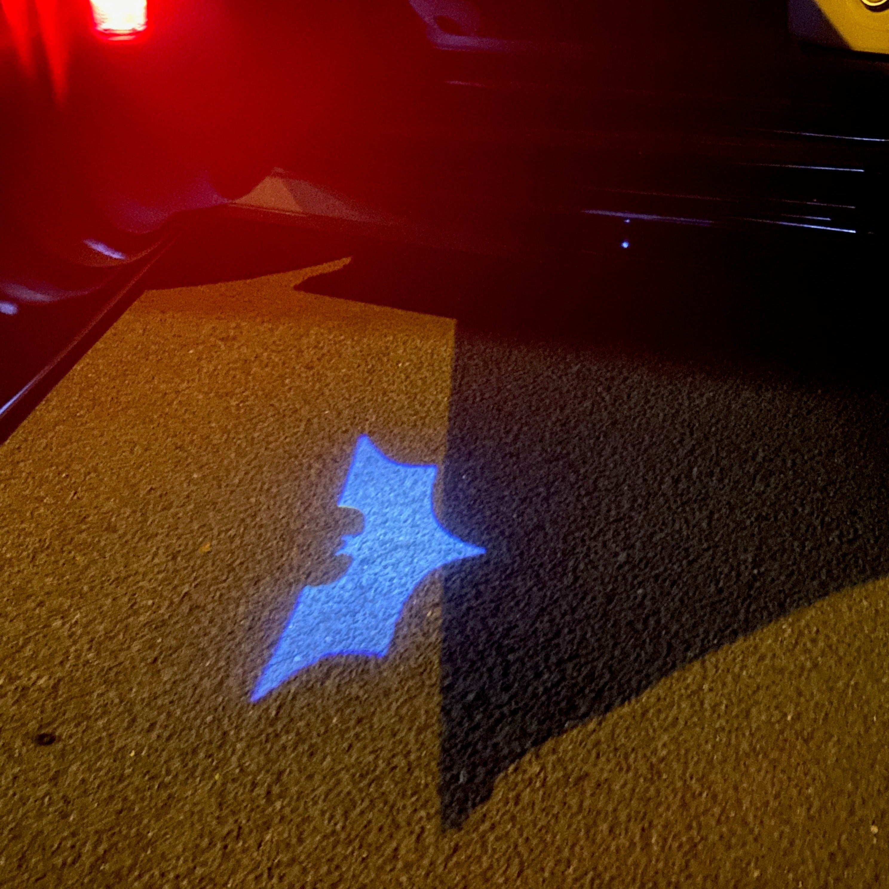 Batman Logo door lights Nr.207 (quantity 1 = 2 Logo Films /2 door lights）DC Heroes Logo