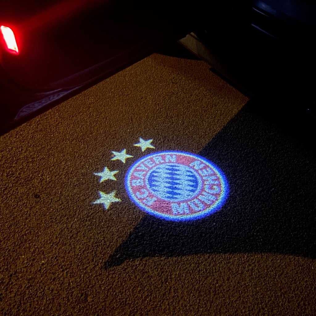 FC BAYERN Logo Nr.236 (quantité 1 = 2 Logo Films /2 feux de porte)