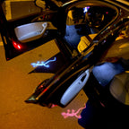 AUDI QUATTRO GECKO LOGO PROJECTOR LIGHTS Nr.67 (الكمية 1 = 2 فيلم شعار / 2 باب)
