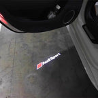 AUDI LOGO PROJECTOT LIGHTS Nr.69 (quantità 1 = 2 Logo Films /2 luci porta)
