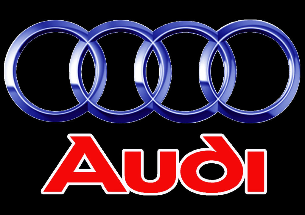 AUDI LOGO PROJECTOT LIGHTS Nr.18 (Menge 1 = 2 Logofolien /2 Türleuchten)