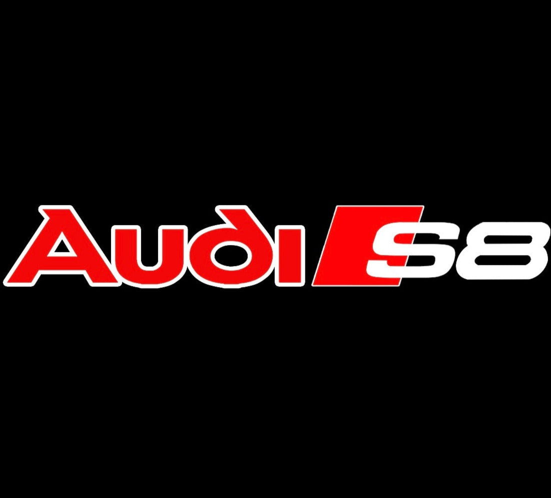 أضواء جهاز عرض شعار AUDI Nr.94 (الكمية 1 = 2 فيلم شعار / 2 مصباح باب)