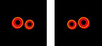 GTR-R35 LOGO PROJECTOT LIGHTS Nr.09 (quantité 1 = 2 Logo Films /2 feux de porte)