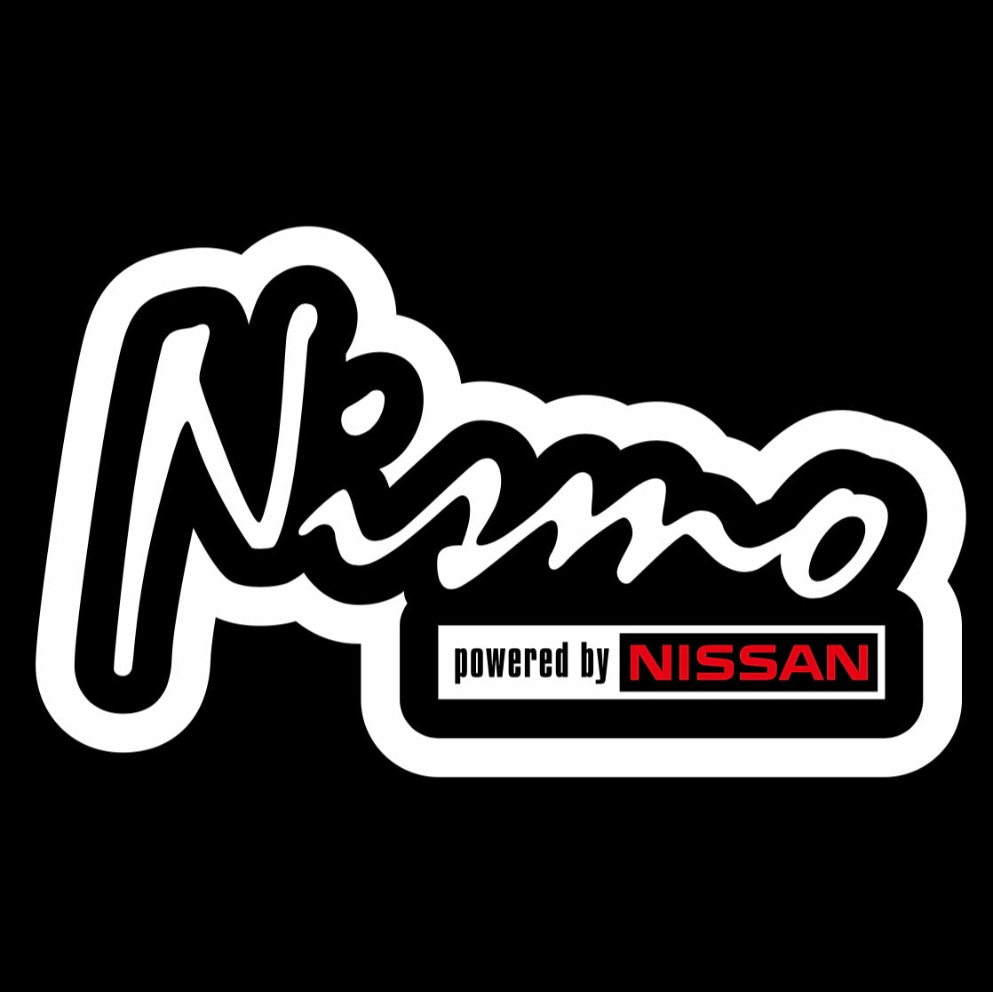 LUCI PROIETTORI LOGO NISMO Nr.10 (quantità 1 = 2 Pellicole Logo / 2 luci porta)