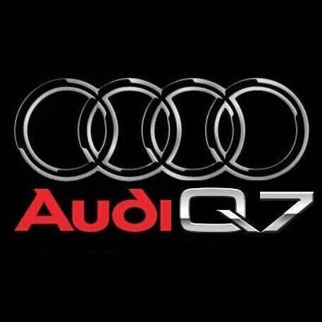AUDI LOGO PROJECTOT LIGHTS Nr.49 (Menge 1 = 2 Logofolien /2 Türleuchten)