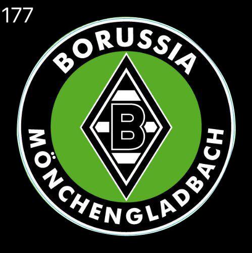 MÖNCHENGLADBACH Fútbol CLUB Logo Nr.261 (cantidad 1 = 2 Logo Films /2 luces de puerta)