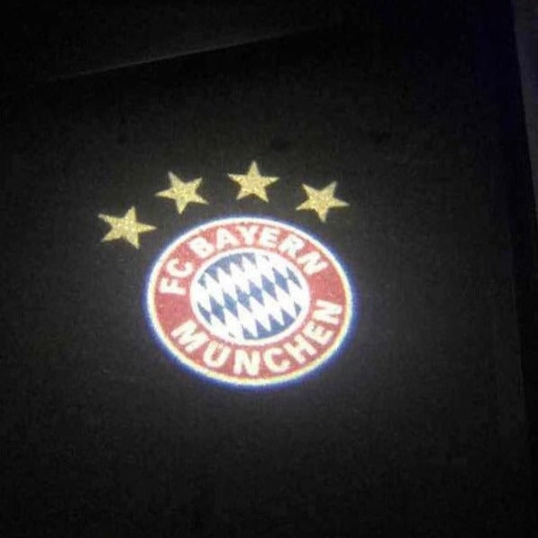 FC BAYERN Logo Nr.236 (quantité 1 = 2 Logo Films /2 feux de porte)