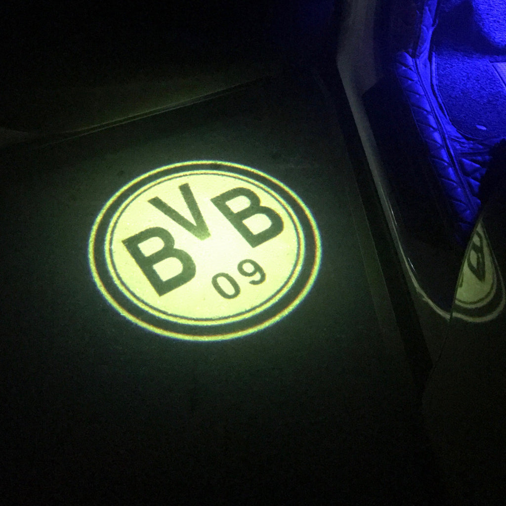BVB Football CLUB Logo Nr.234 (cantidad 1 = 2 logo films /2 luces de puerta)