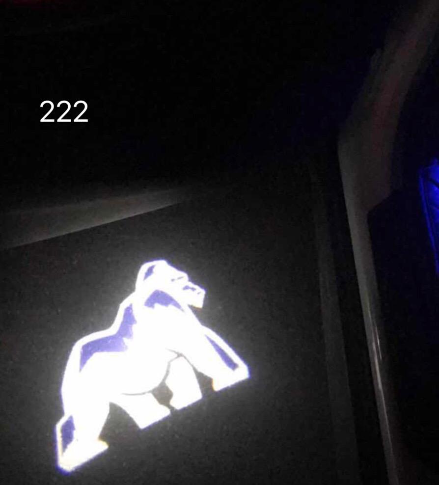 King Kong Logo Nr.224 (Quantität 1 = 2 Logo Films /2 Türlichter im Kombi-Raum 652899;