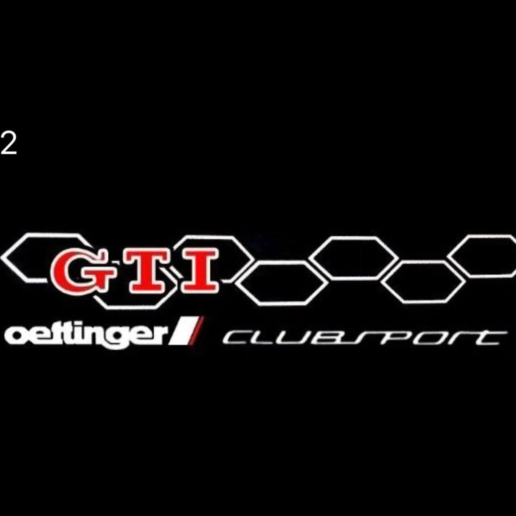 فولكس فاجن GTI الباب مصباح علامة الترقيم رقم واحد
