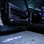 Volkswagen Door lights Logo Nr. 162 (cantidad 1 = 2 películas con logotipo / 2 luces de puerta)