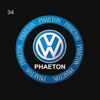 فولكس واجن الباب أضواء PHAETON شعار Nr. 78 (كمية 1 = 2 شعار الأفلام / 2 أضواء الباب)