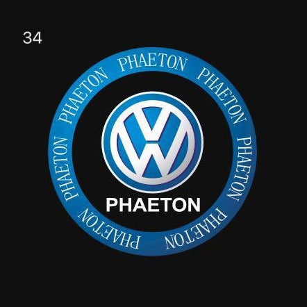 فولكس واجن الباب أضواء PHAETON شعار Nr. 78 (كمية 1 = 2 شعار الأفلام / 2 أضواء الباب)