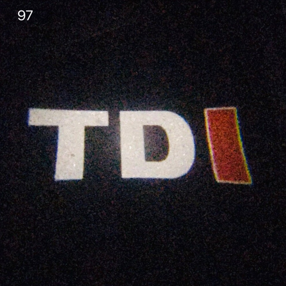 أضواء أبواب فولكس فاجن TDI Logo Nr. 56 (الكمية 1 = 2 فيلم شعار / 2 مصباح باب