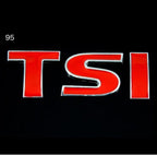 أضواء باب فولكس فاجن TSI Logo Nr. 58 (الكمية 1 = 2 Logo Films / 2 Door Lights）