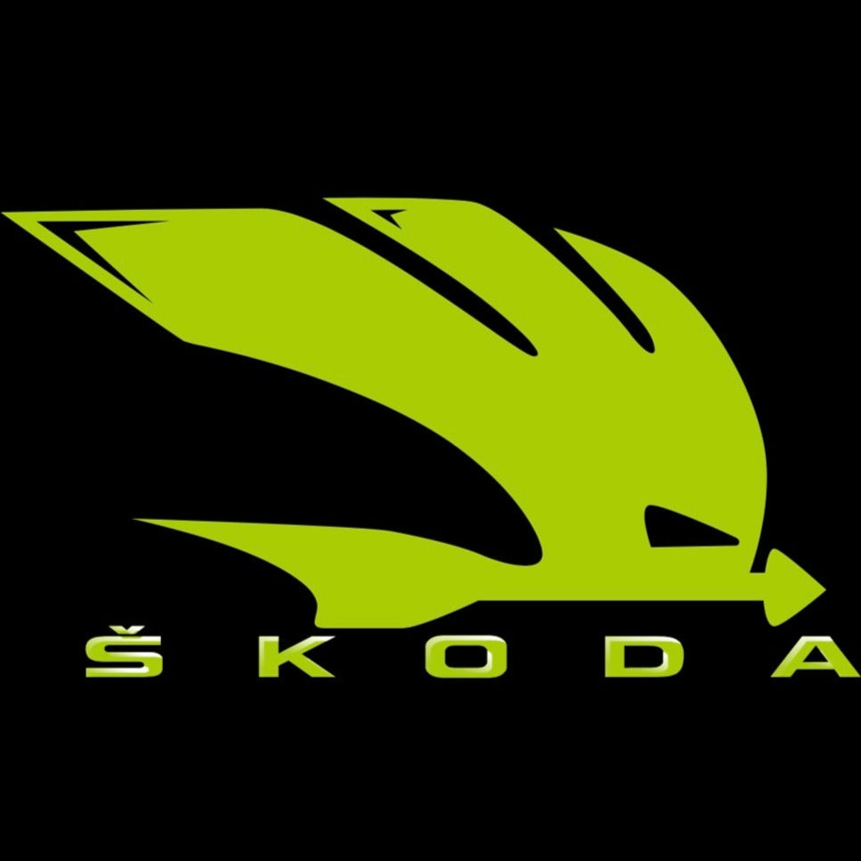 SKODA LOGO PROJEKTOT LIGHTS Nr. 38 (Menge 1 = 2 Logo Film / 2 Türlichter)