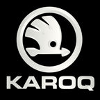 SKODA KAROQ LOGO LIGHTS Nr.50 (quantité 1 = 2 Logo Film / 2 feux de porte)