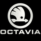 PROYECTOTO DE LUZES DE LOGO DE LOGO DE SKODA OCTAVIA Nr.49 (hoeveelheid 1 = 2 Película de logotipo / 2 por luces)
