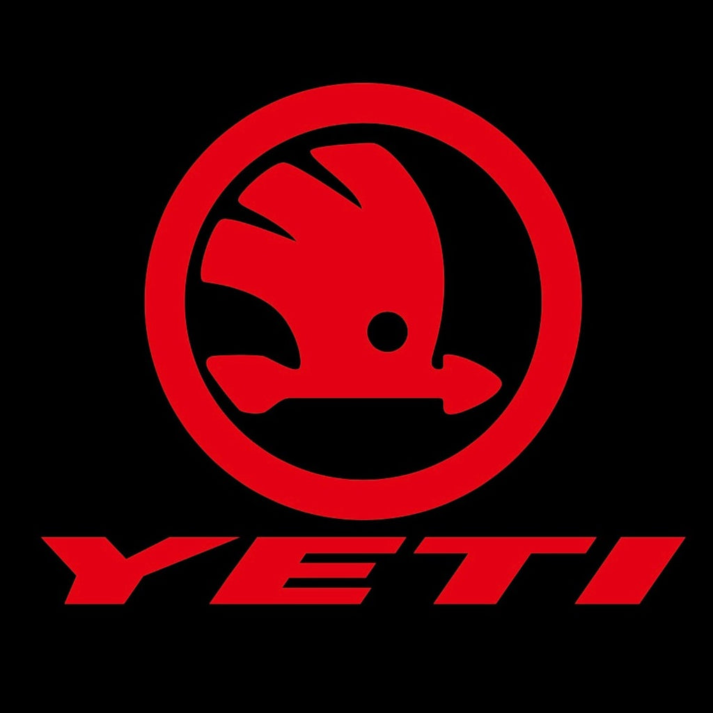 SKODA LOGO PROJECTOT LIGHTS Nr.61 (cantidad 1 = 2 logo película / 2 luces de puerta)