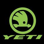 SKODA YETI LOGO LIGHTS Nr.60 (Menge 1 = 2 Logo Film / 2 Türleuchten)