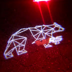 SKODA VRS LOGO PROJECTOT LIGHTS Nr.47 (Menge 1 = 2 Logo Film / 2 Türleuchten)