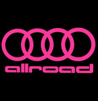 AUDI LOGO PROJECTOR LIGHTS Nr.153 (Menge 1 = 2 Logo Films / 2 Türlichter)