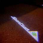 Alfa Romeo Quadrifoglio Verde LOGO PROJECTOR LIGHTS Nr.56 (Anzahl 1 = 2 Logo Film / 2 Türlichter)