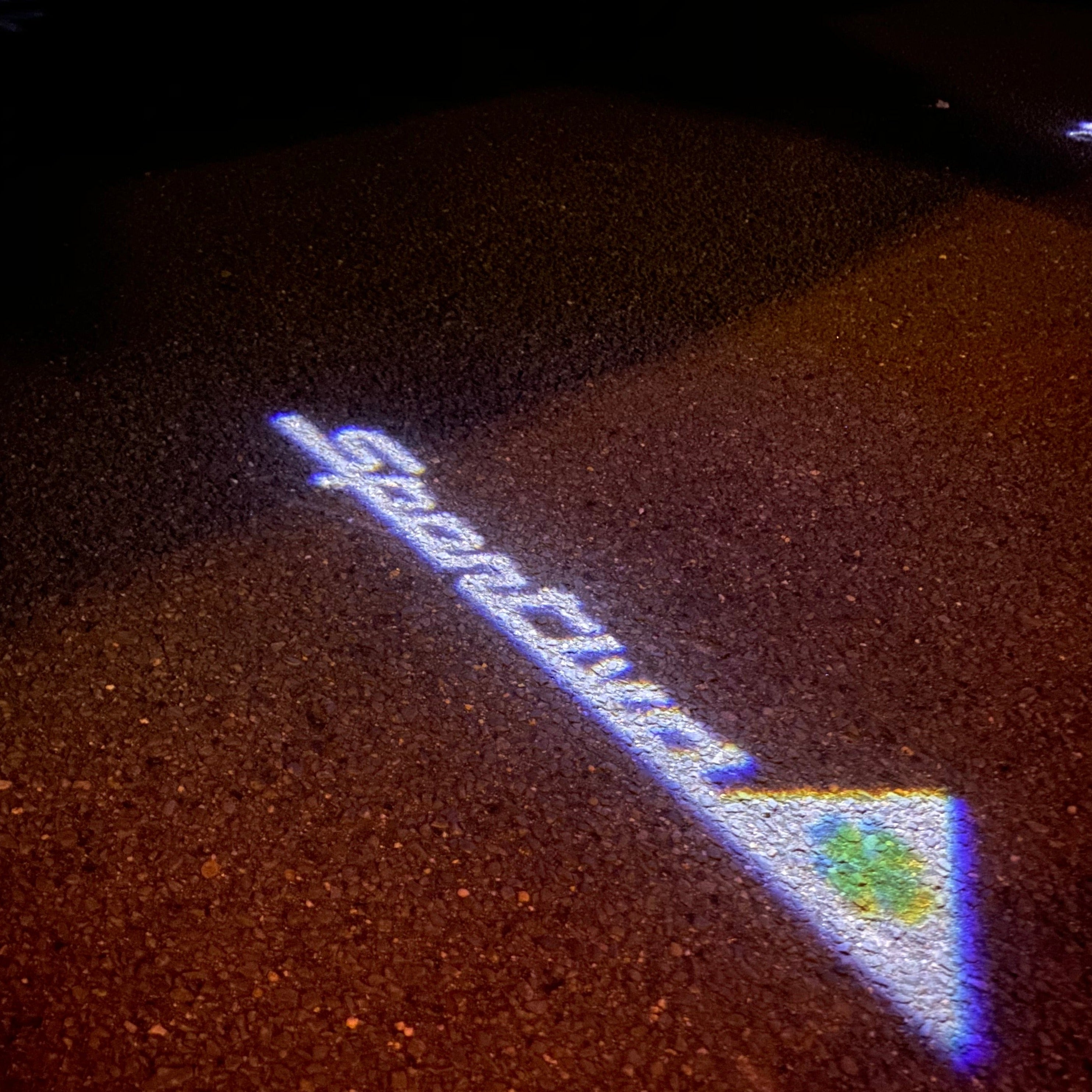 Alfa Romeo Quadrifoglio Verde LOGO PROJECTOR LIGHTS Nr.56 (Anzahl 1 = 2 Logo Film / 2 Türlichter)